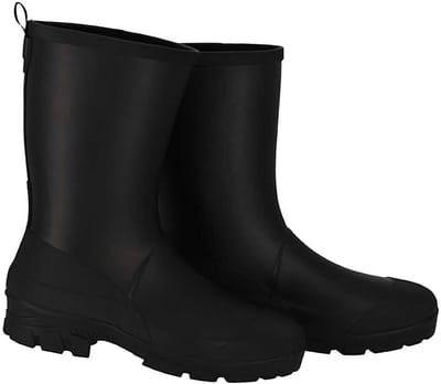 Zwarte heren regenlaars Rubber Rain Boots van XQ 42