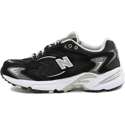 New Balance 725 Zwart Metallic Zilver Unisex Sneakers ML725R 38.5 black