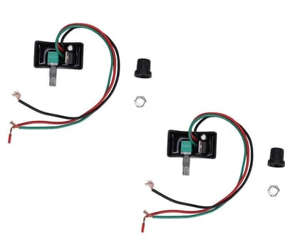 Dailygoods - Elektrische Spray Regulator - Snelheidschakelaar voor Landbouwtoepassingen - 12V - 2 Stuks - Efficiënt en Betrouwbaar - Voor Gebruik in T