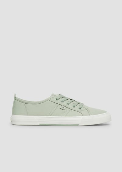 s.Oliver - female - Textielen sneaker met logoplaatje