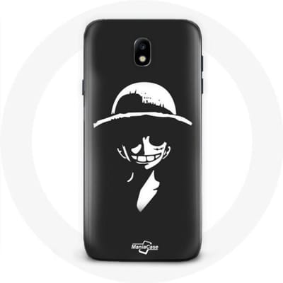 Samsung Galaxy J3 2017 hoesje Eén stuk Manga Luffy Art