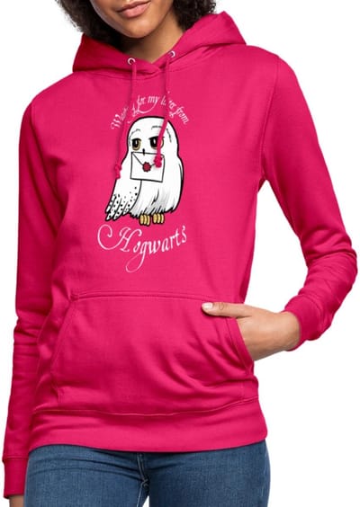 Harry Potter Hedwig Met Brief Waiting For My Letter Hoodie Dames