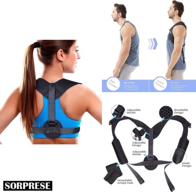 Sorprese - rugbrace - houding correctie - One size - rug brace - rug correctie - Unisex