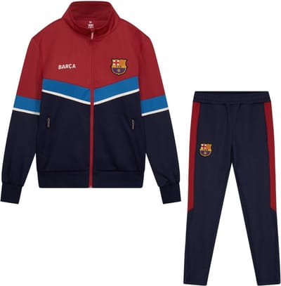 FC Barcelona trainingspak heren - Maat S - Voetbaltrainingspak - Volwassenen - Voetbal