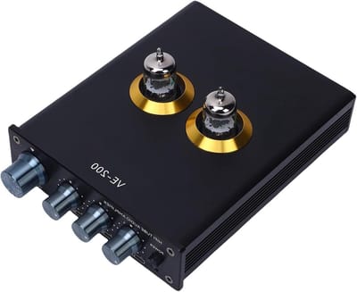Audio Voorversterker - Equalizer - Muziek Luisteren - Drie-band EQ - 30x19x6 cm - Aluminium