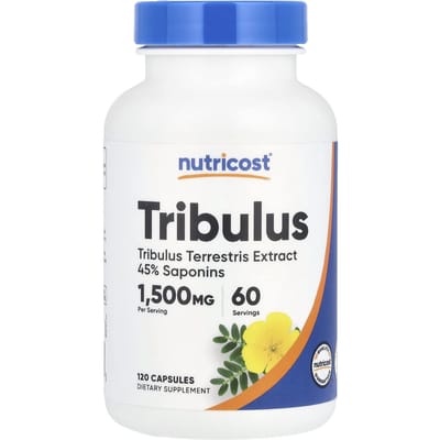 Nutricost, Tribulus, 1.500 mg, 120 capsules (750 mg per capsule)
