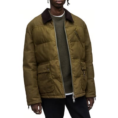 AllSaints Gillan Jacket Dusky Green Größe: XS | Winterjacken Outlet | Herren | Grün