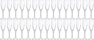 Cosy & Trendy Champagneglazen - 30x stuks - glas - 190 ml - Flutes