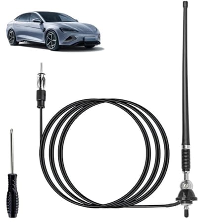 Flexibele rubberen eendenantenne voor AM/FM-radio - 16 inch, waterdicht, perfect voor boten en voertuigen