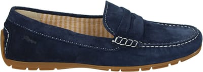 Sioux - CARMONA-700 - Instappers - Kleur: Blauw - Maat: 40