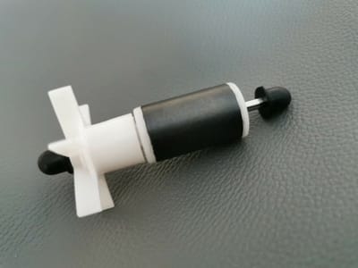 Dailygoods- Impeller Vervangingsonderdeel - Waterpomp Impeller - Geschikt voor Lay Z Spa - Roestvrijstalen Schacht - Submersible Pump - Hoge Kwaliteit