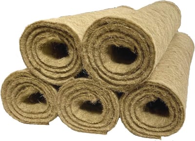 Hennep Knaagdiertapijt 100 x 50 cm - Natuurlijk, Eco-vriendelijk en Composteerbaar