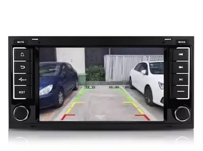 Autoradio 2/32GB met Carplay en Android auto | Geschikt voor Vw Volkswagen Touareg & Transporter T5 Multivan California 2003 - 2013 | Radio scherm met Navigatie | 2003 2004 2005 2006 2007 2008 2009 2010 2011 2012 2013