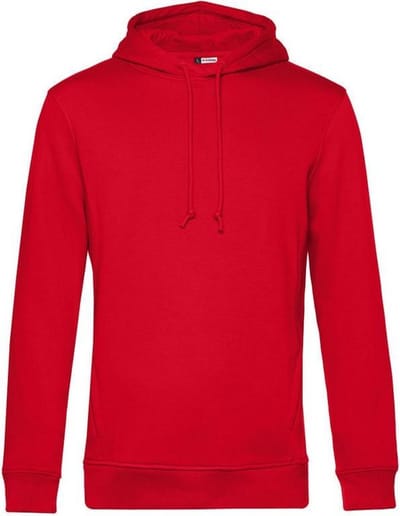 B&C Heren Organische kapperstrui (Rood)