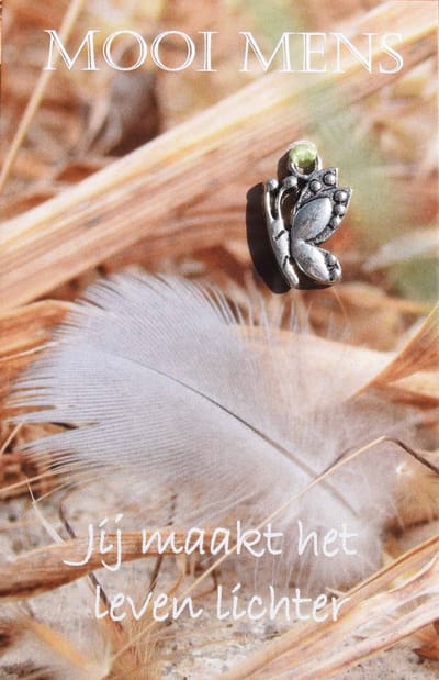 Mooi Mens Wenskaartje Je Maakt Mijn Leven Lichter