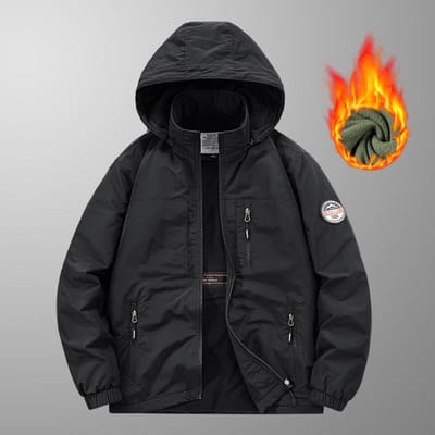 Herfst en Winter Nieuwe Velours Jas Heren Casual Tooling Top Winddicht en Waterdicht Sport Los Grote Maat Herenjas 5XL