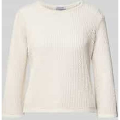 Gebreide pullover met ronde hals
