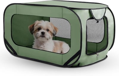 Vouwbare Transportbox voor Honden en Katten, 94 x 53 x 53 cm, Ideaal voor Reizen, Veilig en Ruimtelijk voor Huisdieren tot 25 kg