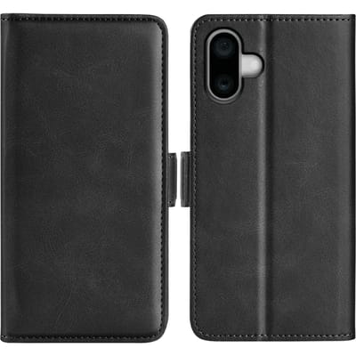 Comfycase Apple iPhone 16 Plus Bookcase Hoesje Zwart