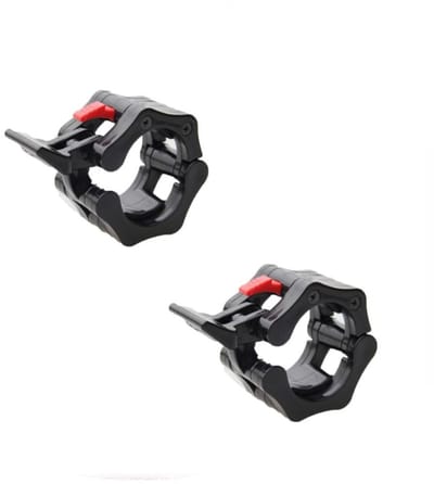 MTTproducts- Halterklemmen 50 mm - Oefenhalterklemmen - Gewichtstraining - Krachttraining - Nylon Materiaal - 2 Stuks - Gewichtschijven