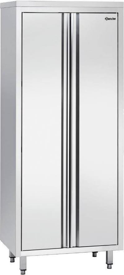 Servieskast RVS met 3 Draagplanken - 1000x700x2000(h)mm