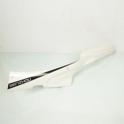 Sabot bas de caisse gauche origine pour Scooter Yiying 50 YY50QT TB00-070301004 / blanc Neuf