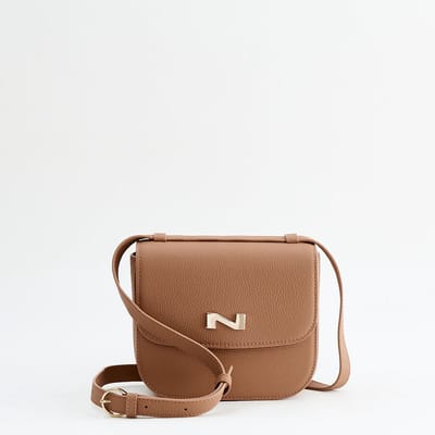 Nathan-Baume Penelope leren Crossbodytas met klep cognac N261-40-01