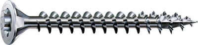 Universele schroef, 4 x 25 mm, 180 stuks, volledig van schroefdraad voorzien, verzonken kop, T-STAR plus T20, 4CUT, WIROX - 8000000277139