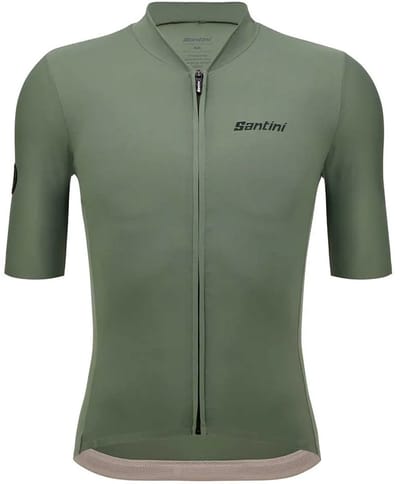 Santini Stone Light Korte Mouw Wielertrui Groen XL Man