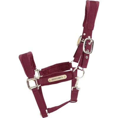 Kentucky Horsewear - Halster - Velvet - Bordeaux - Full
