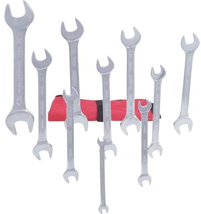 Dubbele steeksleutelset 11-dlg 6x7-30x32mm