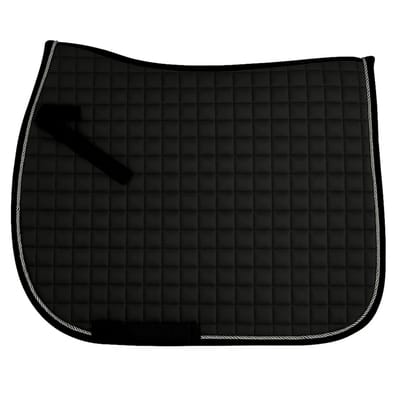 Pagony Superior Zadeldek - Maat: Full - Zwart - Polyester