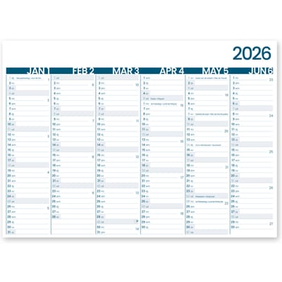 6-Maandkalender 2027 INNI Groot Memento 430x320mm