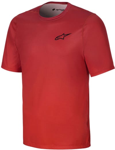 Alpinestars Bicycle A-dura Rise Korte Mouw Enduro Trui Rood,Oranje 6 Years Jongens,Meisjes
