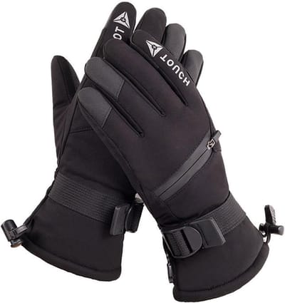 Warme Winterhandschoenen voor Dames en Heren, Winddicht, Touchscreen, Antislip, Thermisch en Waterdicht voor Fietsen en Klimmen