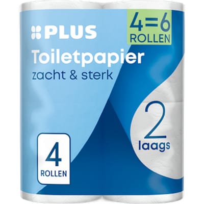 Toiletpapier 2-laags maxi