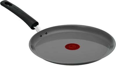 Pannenkoekenpan - Crêpe pan - Lekker Bakken - Thermo-signaal - Ø 25 cm - Zwart