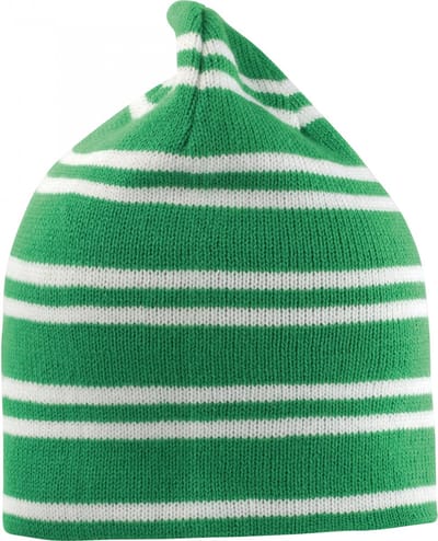Result Team Reversible Beanie RC354 - Kelly Green/White/Kelly Green - One size
