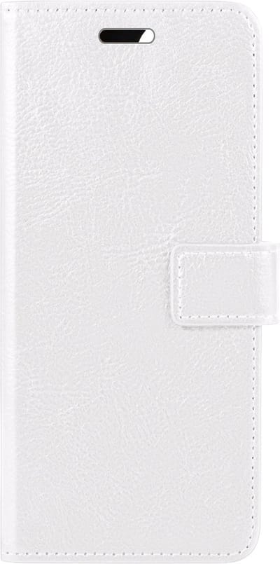 Hoesje Met Pasjeshouder - Geschikt voor Xiaomi 12X - Luxe Bookcase Portemonee - Flip Case - Kunstleer Book Case - Flipcase - Book Cover - Walletcase - Portemonneehoes - Wit