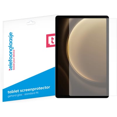 Samsung Galaxy Tab S9 FE+ screenprotector gehard glas