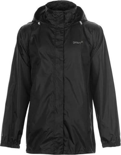 Gelert Packaway regenjack - Heren - Black - maat M
