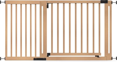 Safetots Klemhek Elegantie, 145cm - 153cm, Naturel, Hout, Traphekje