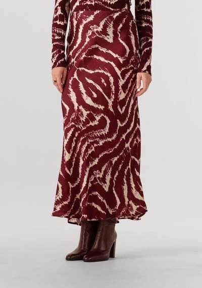 Fabienne Chapot Laurent Maxi Skirt 2 Rokken Dames - Bordeaux - Maat 36