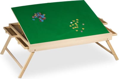 puzzeltafel - 4 lades - verstelbaar - tot 1500 stukjes - inklapbare puzzelplaat