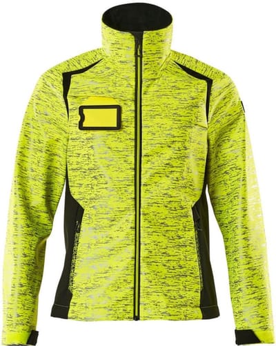 Mascot Accelerate Safe Softshell jas 19212-291 - Hi-Vis geel/zwart - 2XL