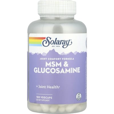 MSM & Glucosamine, Plantaardige Capsules 180