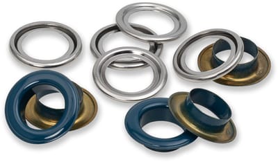 Ringen met schijven 14mm marine 15st - Prym