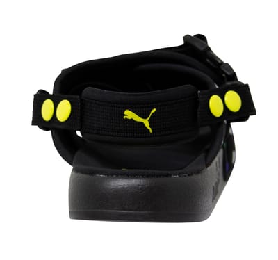 Puma x Leadcat Chinatown Market Triple Strap Zwart Heren Slip On Sandalen 370188 01