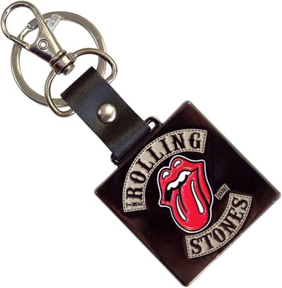 The Rolling Stones - Tour '78 Sleutelhanger - Zwart