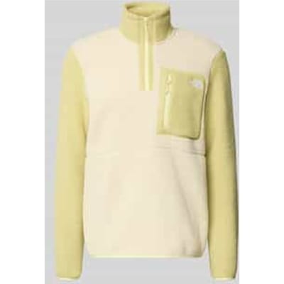 Fleecepullover met borstzak model 'YUMIORI'